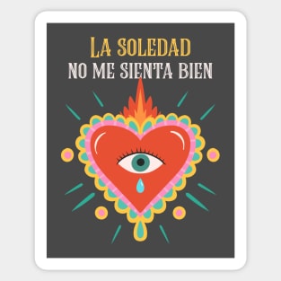 La Soledad Corazon Heart Sticker